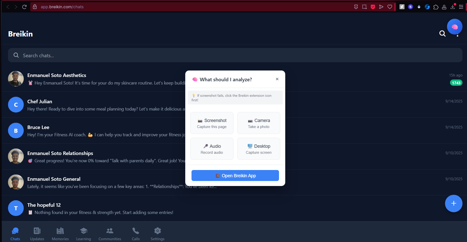 Browser Extension Chat